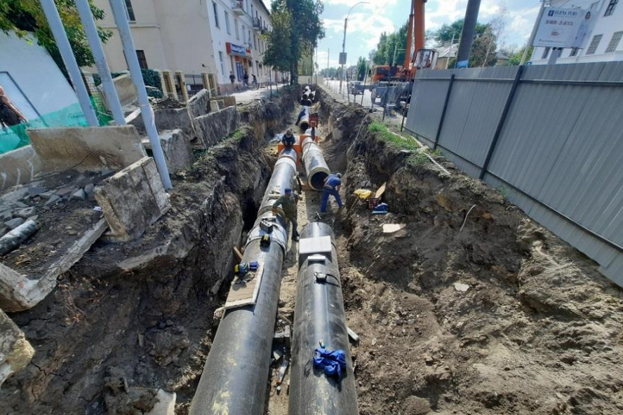 На Моршанском шоссе заменят более полукилометра теплотрассы