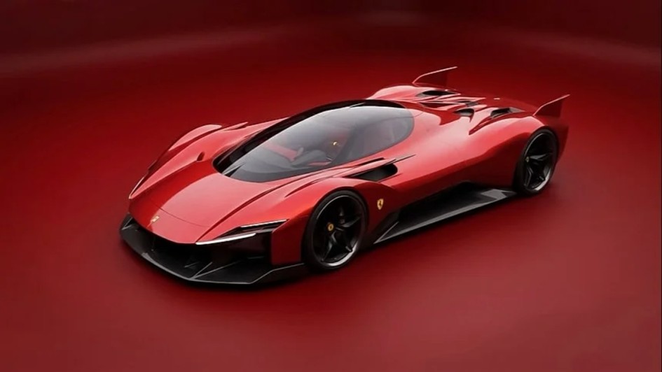 Ferrari Vision XX713: неофициальный гиперкар с намеком на возвращение к истокам