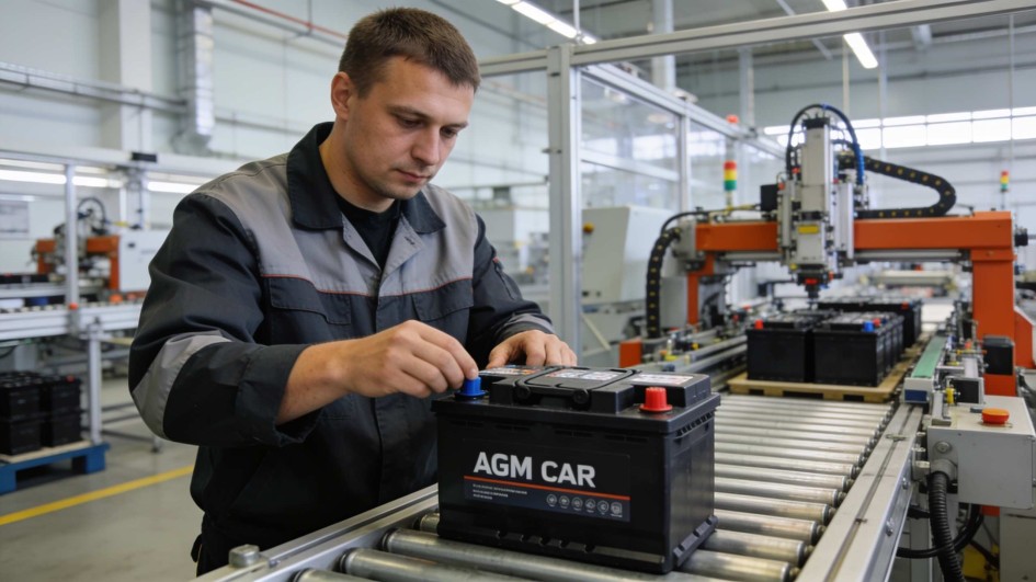 В Беларуси стартовало массовое производство новых AGM-аккумуляторов