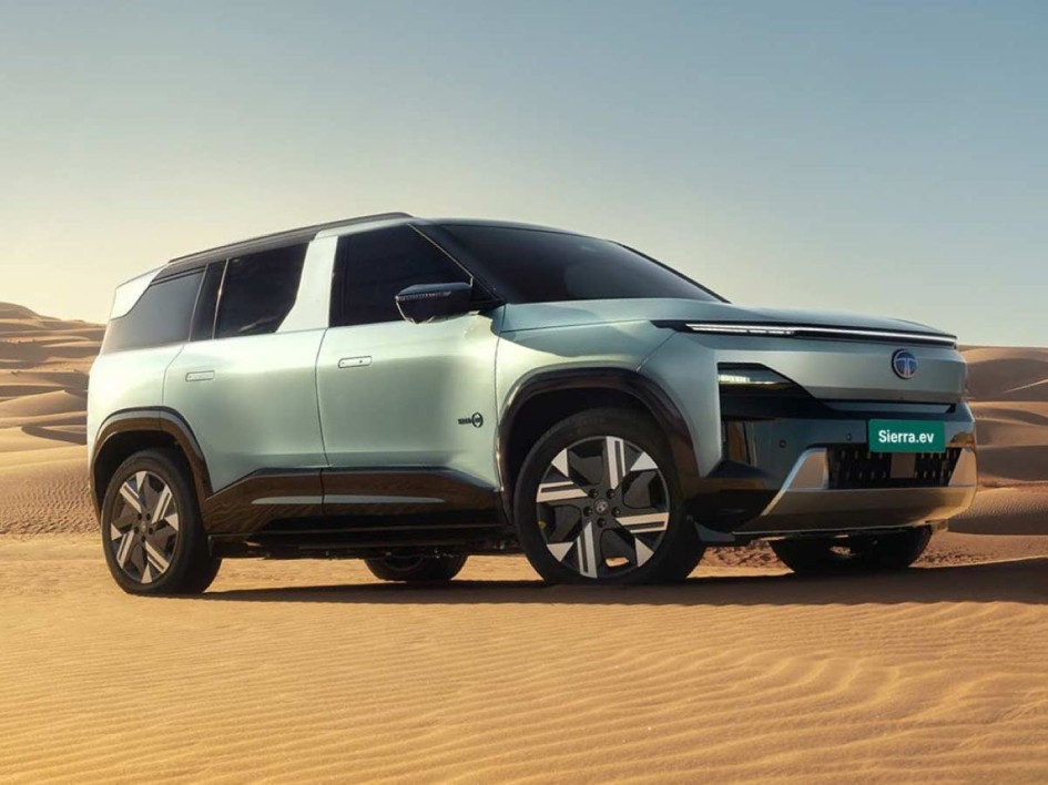 Электрический Tata Sierra EV: полный привод, три дисплея и запас хода до 665 км