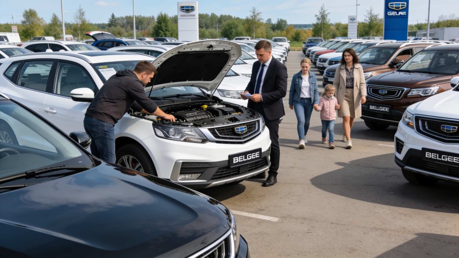 Продажи BELGEE и Geely в Беларуси достигли исторического максимума за месяц