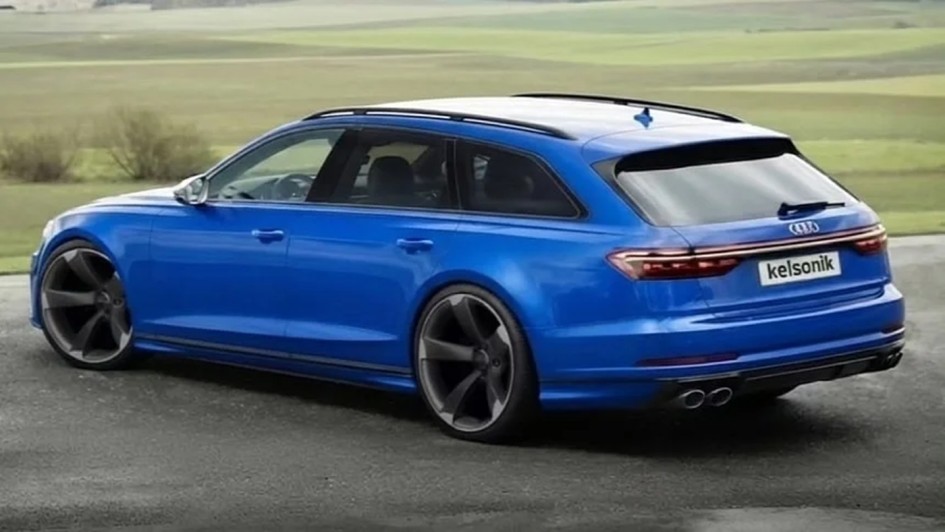Audi S8 Avant: рендер универсала с мощным V8 и спортивным характером