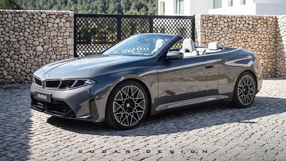 BMW i4 Convertible: электрокабриолет с мягкой крышей появится в 2028 году