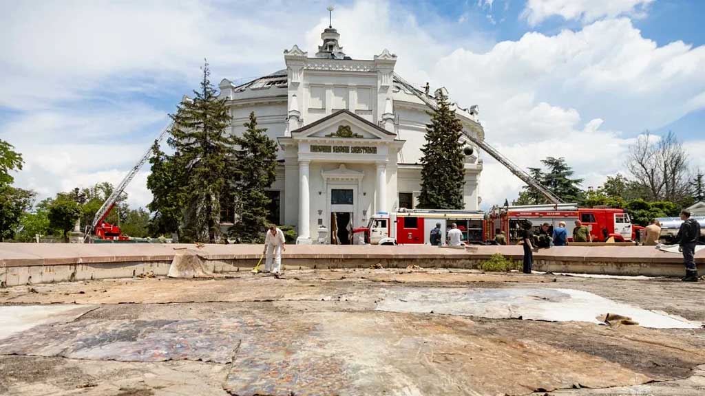 СВР: удар по Музею обороны Севастополя был провокацией Британии