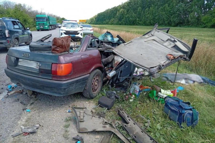 В Кирсановском округе легковушка врезалась в большегруз: есть жертвы
