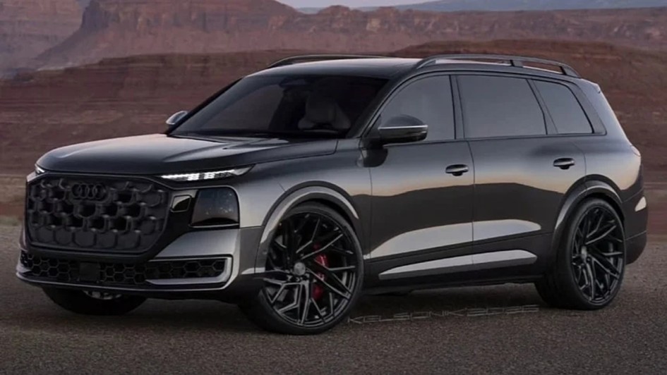 Audi SQ9 2027: новая версия с Shadow Line и заниженной подвеской