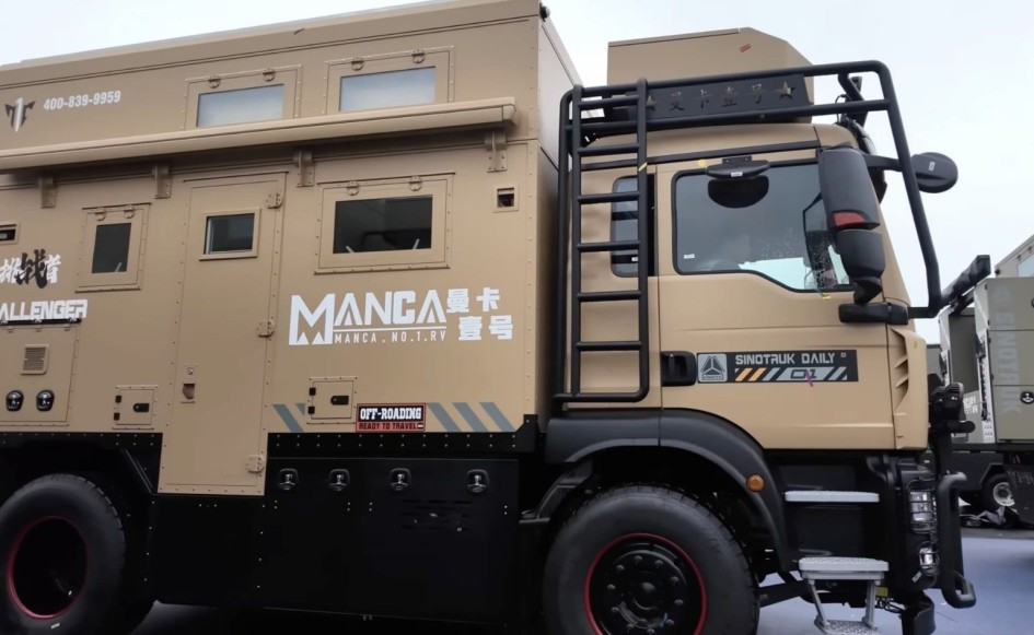 Экспедиционный автодом Manca Challenger: мобильная терраса и автономность нового уровня