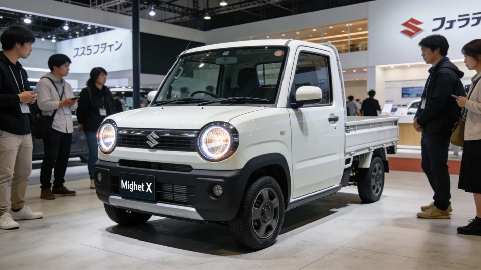 Электрический Daihatsu Midget X: возвращение культового мини-грузовика на батарейках