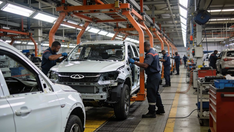 Chery запускает производство в ЮАР на бывшем автозаводе NIssan