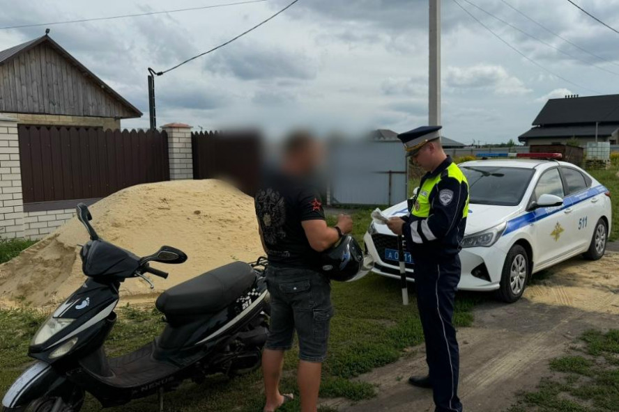 В Тамбовской области от управления отстранили 31 пьяного водителя мототранспорта