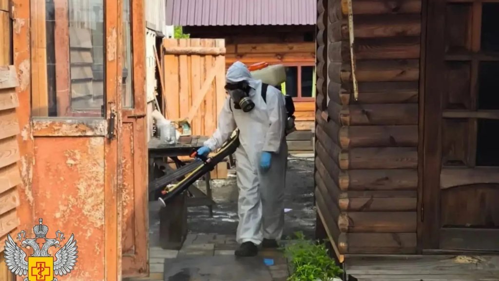 В пострадавших от наводнения районах продезинфицировано 522 дома и 296 выгребных ям (ФОТО)