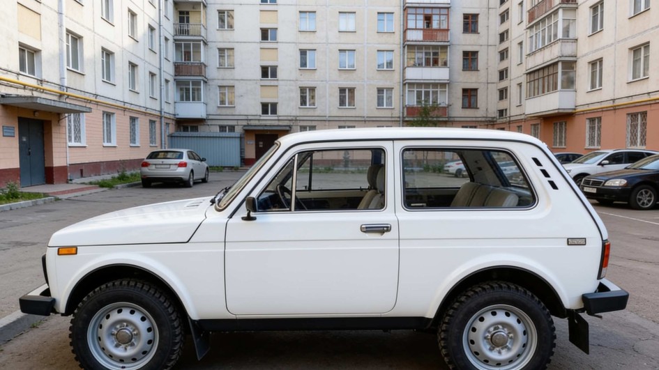 Редкая Лада 4x4 2121 Нива 1998 года с минимальным пробегом выставлена на продажу в Москве