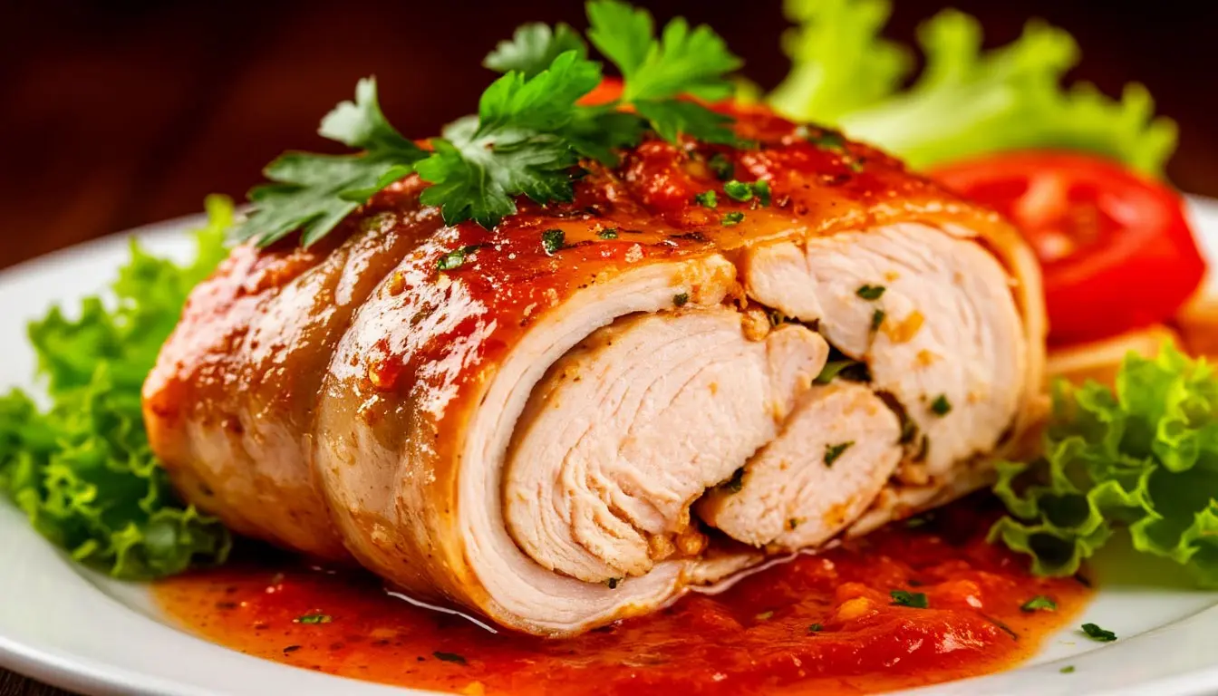 Домашний сальтисон из куриной грудки: бюджетная замена ресторанным деликатесам