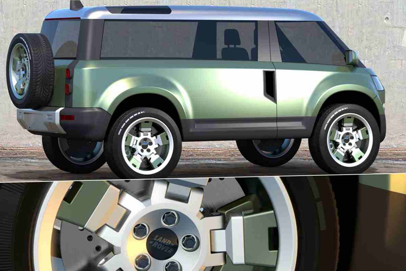 УАЗ-452 в образе Land Rover Defender: каким мог бы быть легендарный внедорожник сегодня