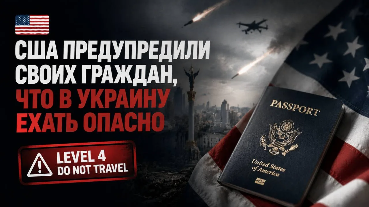 Вашингтон призывает граждан США избегать поездок в Украину