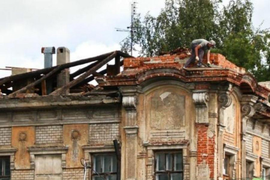 В Мичуринске начался капитальный ремонт дома купчихи Блазниной В Мичуринске начался капитальный ремонт дома купчихи Блазниной