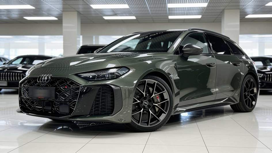 Audi RS 5 B10: первый гибридный спорт-универсал за 22 млн рублей уже в Москве