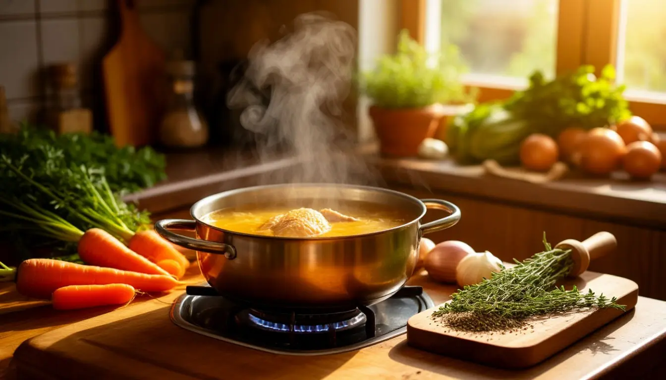 Добавьте эту щепотку специи в куриный суп и насладитесь ресторанным вкусом