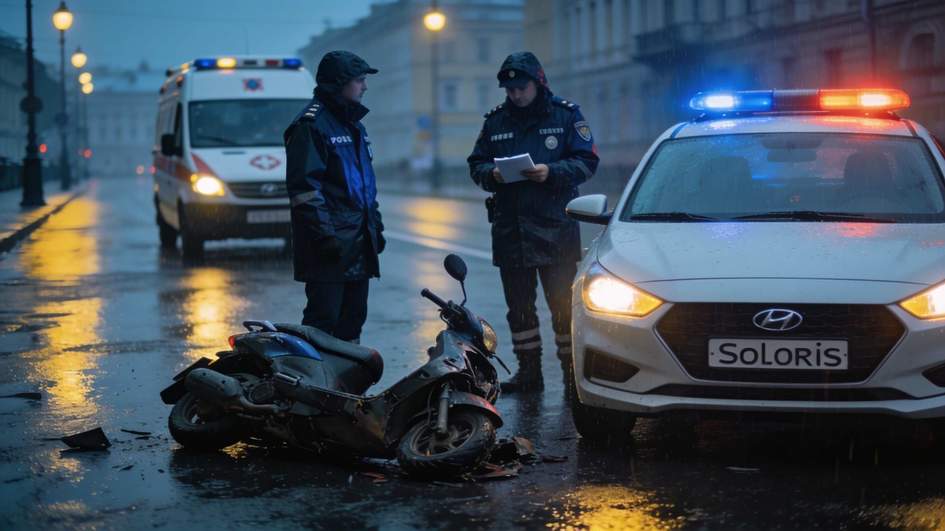 Серьезная авария на проспекте Большевиков приводит к госпитализации подростка