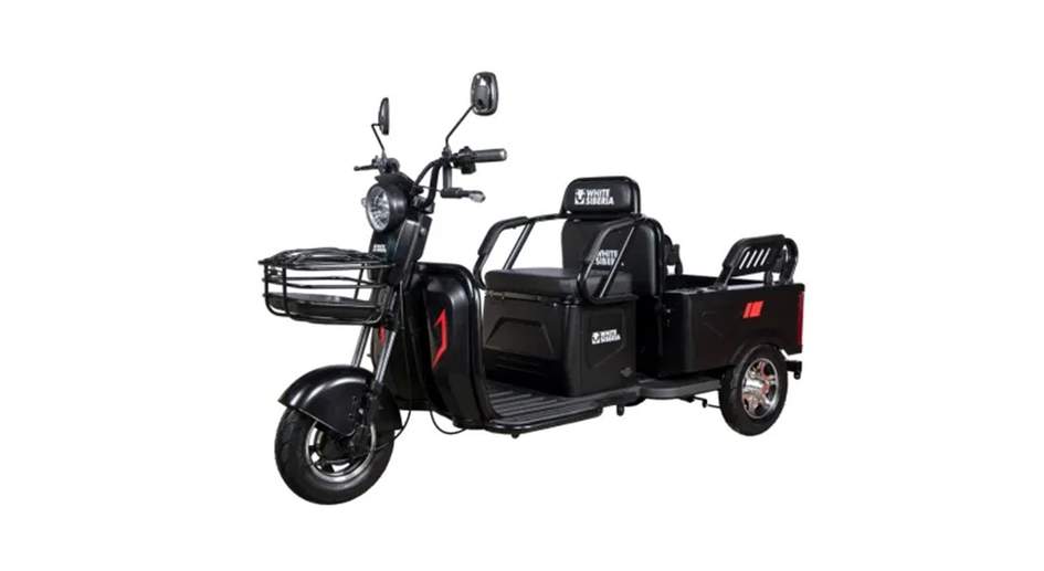 SIBTRIKE MAX 2000W — 4 места, 100 км на одном заряде и грузовой отсек на 50 литров