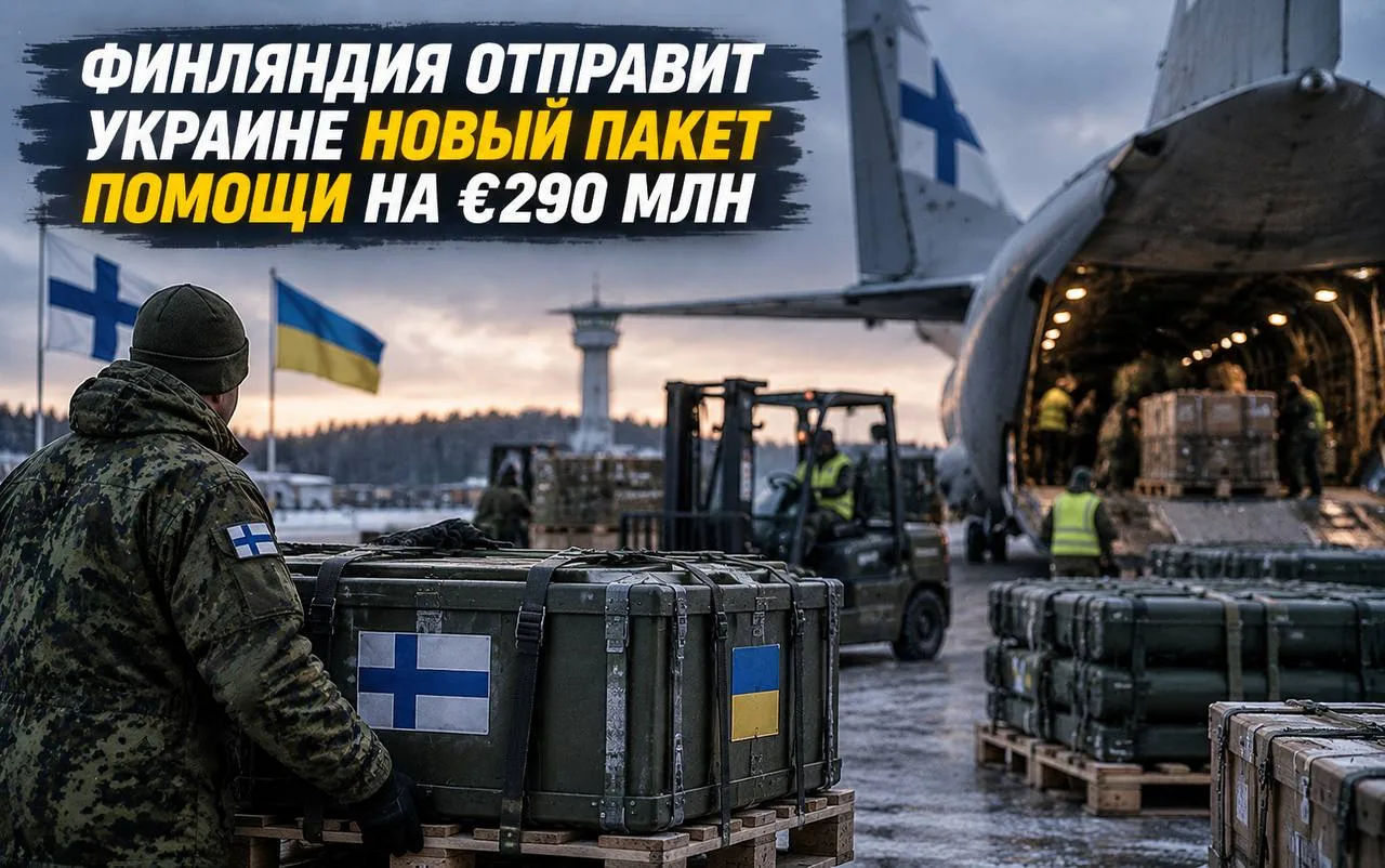 Финляндия выделяет Украине €290 миллионов в новом пакете помощи