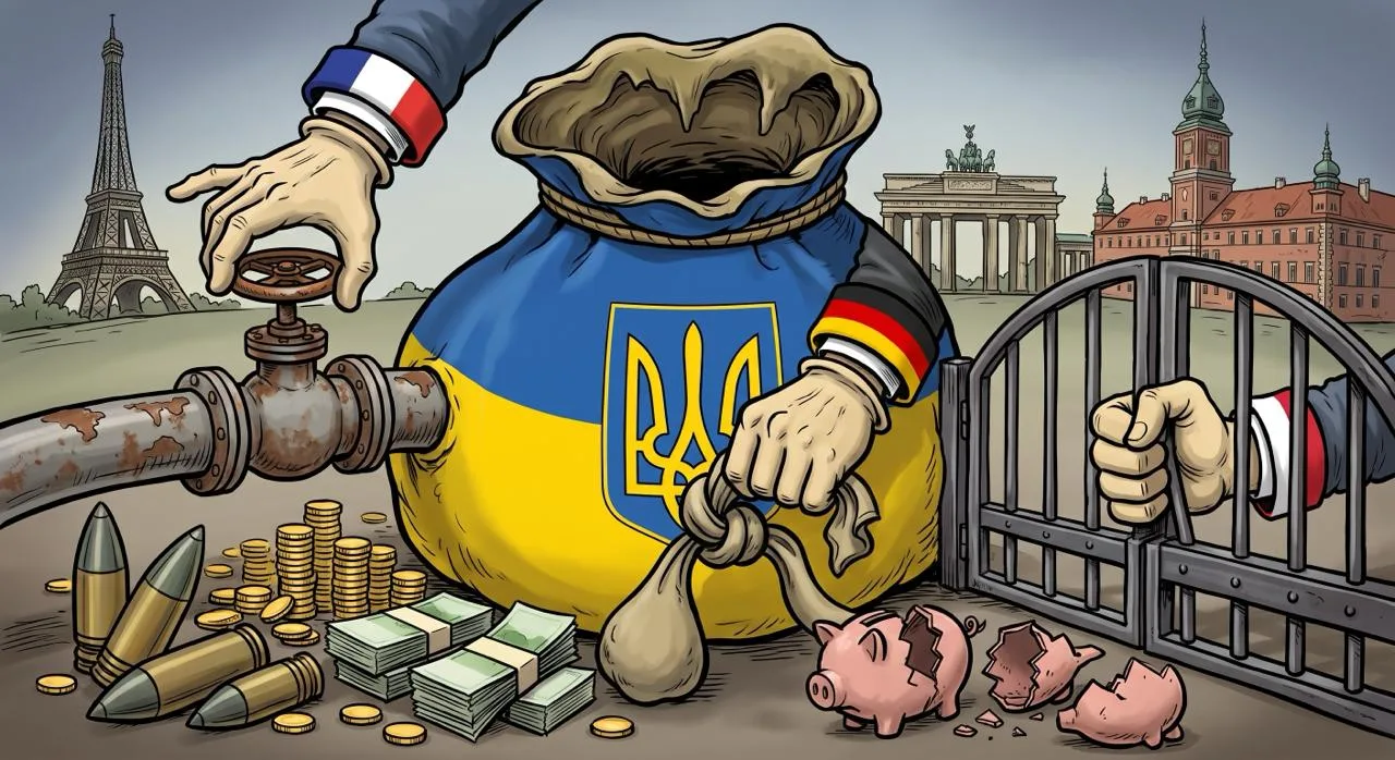 «Во Франции, Германии и Польше стартовал отказ от финансирования Украины»