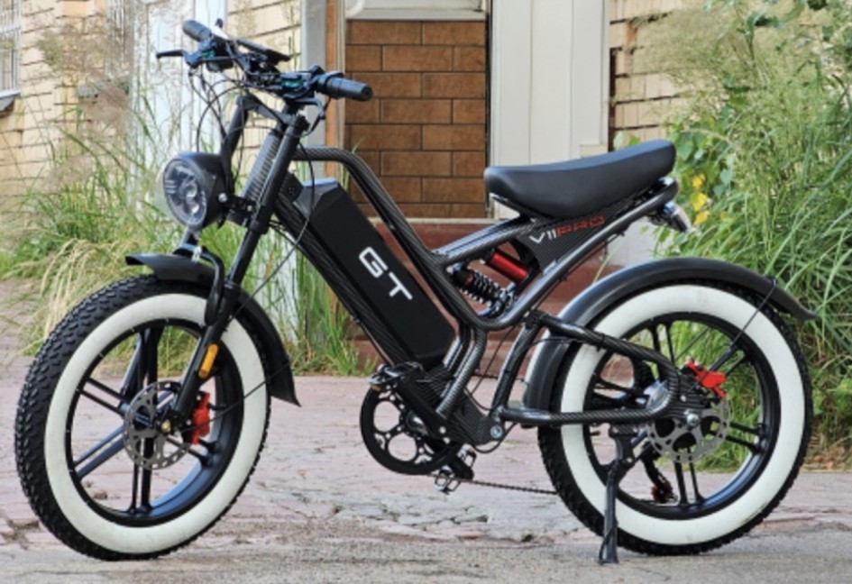 GT V 11 PRO 48V: электровелосипед без прав с дальним ходом и городской эргономикой