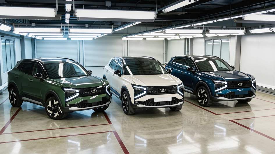 Lada Azimut выйдет с атмосферными моторами, турбо и гибрид пока испытывают