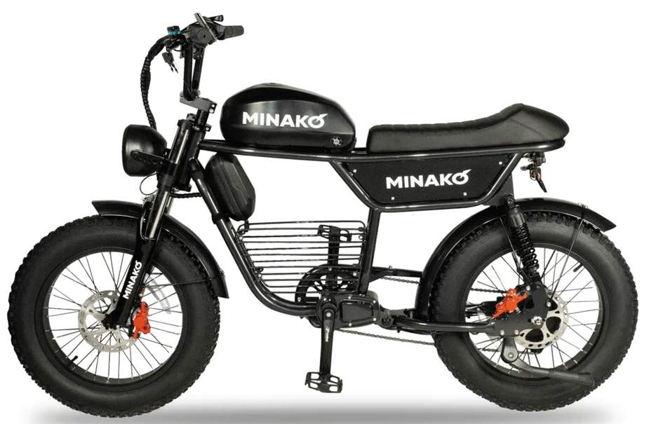 Minako Bike с мотором 750 Вт и запасом хода до 50 км выходит на рынок
