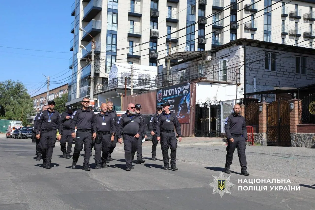 Израильские полицейские усиливают охрану в Умани для паломников на Рош ха-Шана
