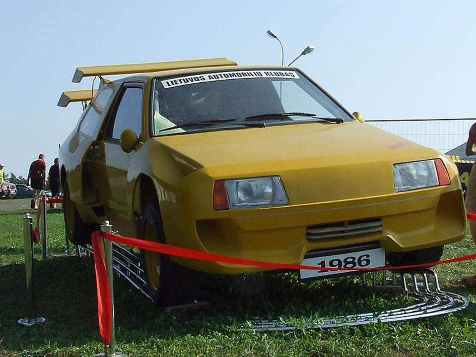 Lada EVA 300 л.с. турбо - советский спорткар для Группы Б