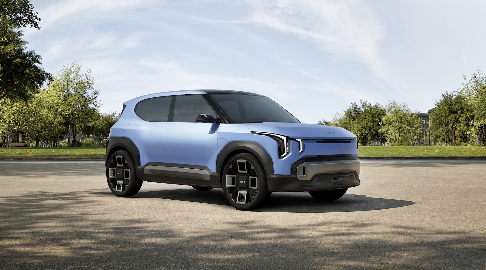 Kia EV2: новый электромобиль с вместительным салоном и противоречивыми решениями