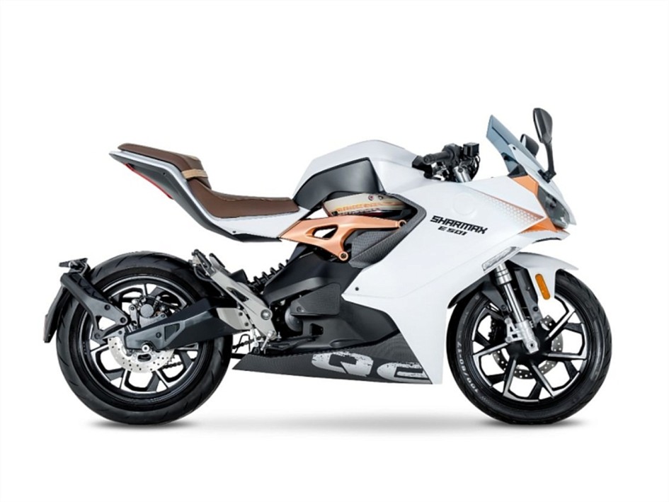 SHARMAX E-GP501 Ultra: электромотоцикл с запасом хода 90 км и ABS