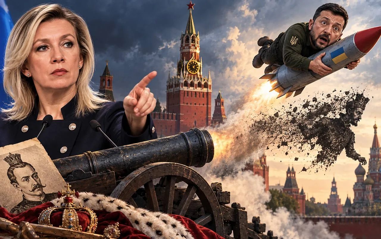 Захарова прокомментировала слова Зеленского о «прилете в Москву на ракете»