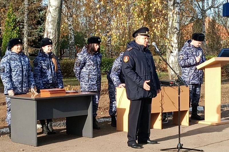 Тамбов — торжество 74-й годовщины вневедомственной охраны