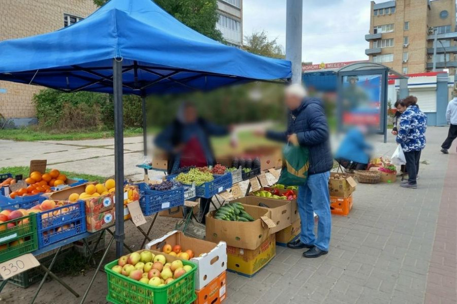 В Тамбове прошёл рейд по пресечению незаконной уличной торговли