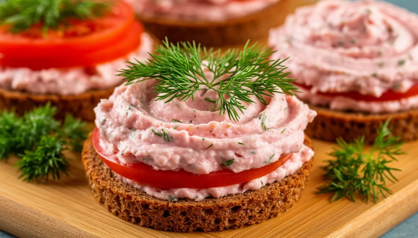 Селедка с плавленым сыром и маслом: идеальная закуска для хлеба и гренок