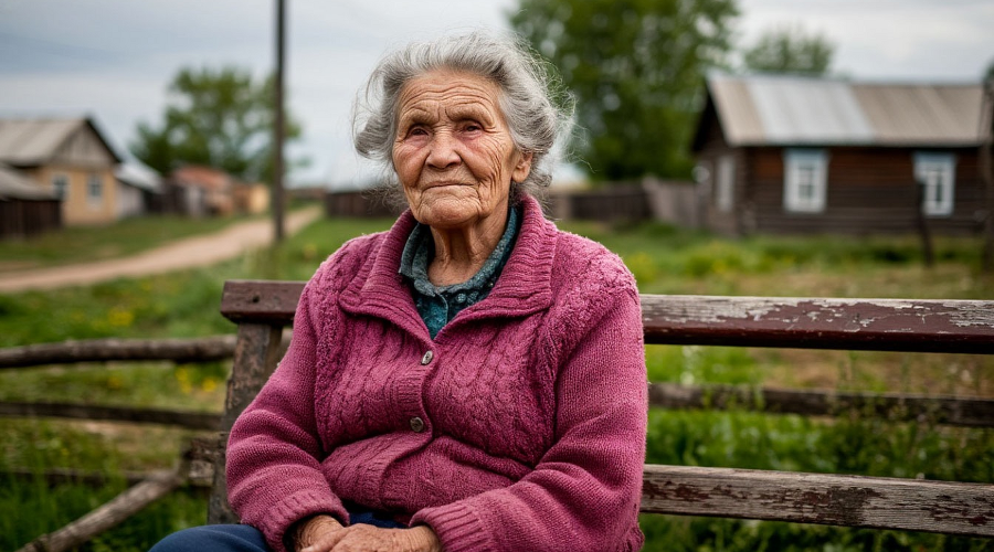 пенсионер &amp;copy;&amp;nbsp;Изображение сгенерировано нейросетью shedevrum.ai