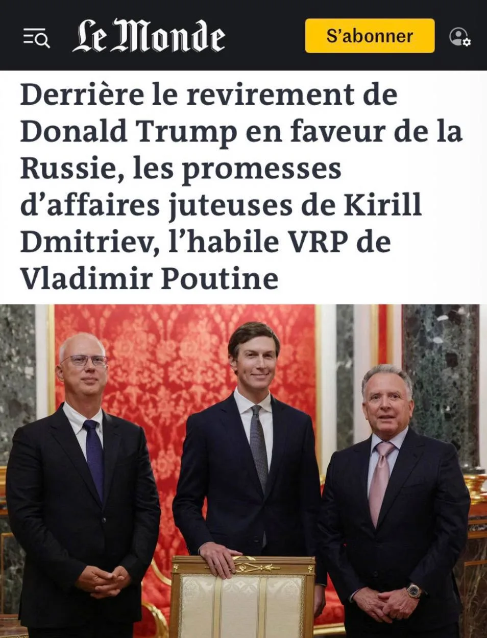 Почему Трамп изменил курс в сторону России: новая статья от Le Monde раскрывает неожиданные причины
