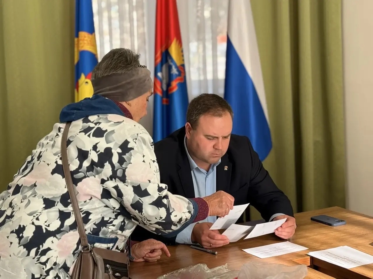 Прием граждан Дмитрия Зозуленко