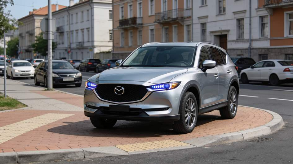 Mazda CX-5 третьего поколения увеличилась в размерах и получила гибридную систему
