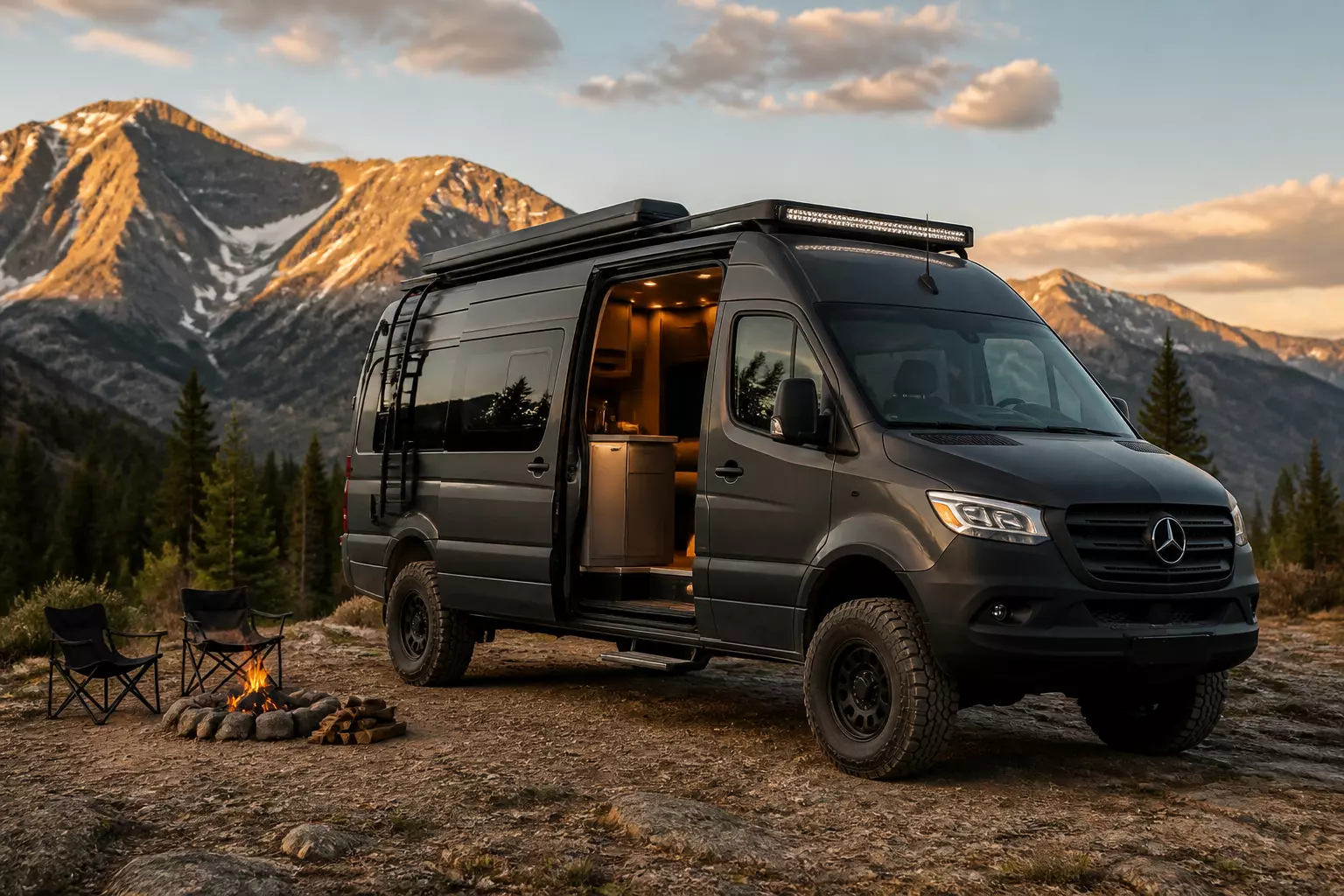 Mercedes-Benz Sprinter Abyss: внедорожный кемпер с комфортом домашнего уровня