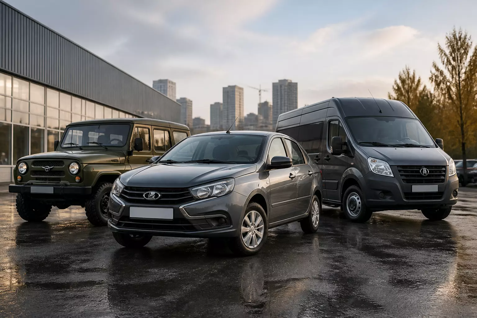 Как Lada, УАЗ и ГАЗ за 9 месяцев завоевали почти две трети российского авторынка