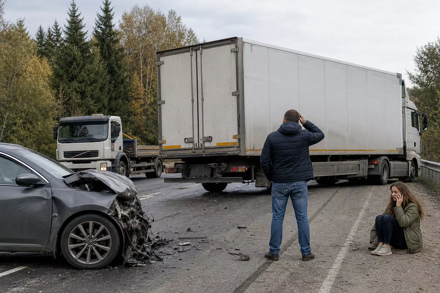 Что делать, если грузовик перекрыл дорогу: разбор спорной ситуации по ПДД