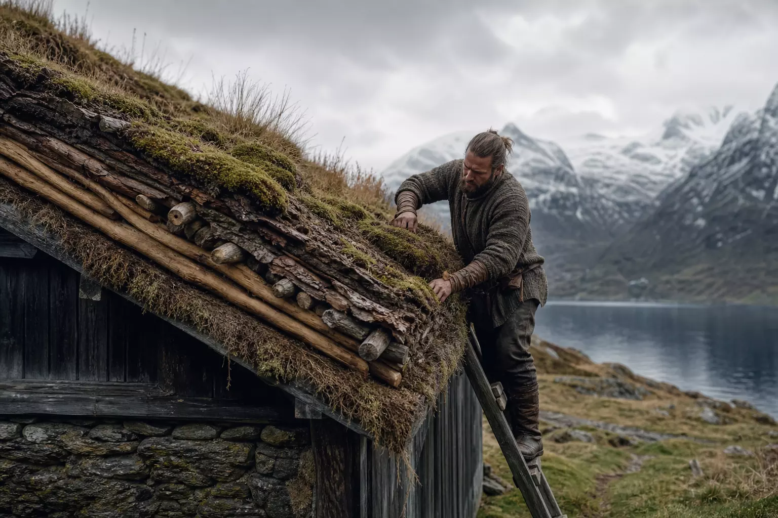 Как дёрн на крыше помогает норвежцам выживать в суровых условиях: узнайте секреты старинной технологии