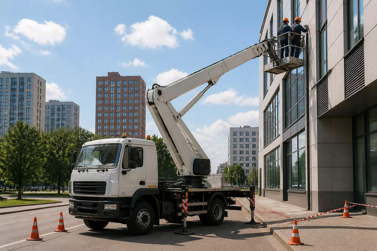 «Чайка-Сервис» анонсирует новые модели: кран NR708 и автовышку TR336 — что изменится на рынке техники