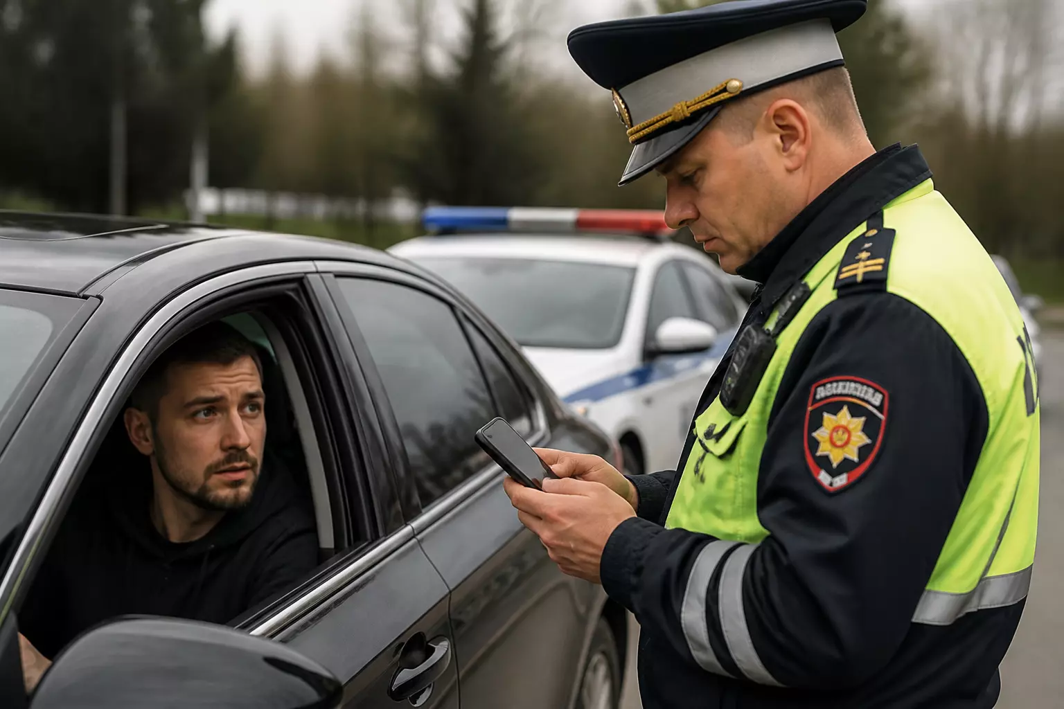 В каких случаях инспектор ГАИ законно может потребовать показать ваш смартфон за рулём