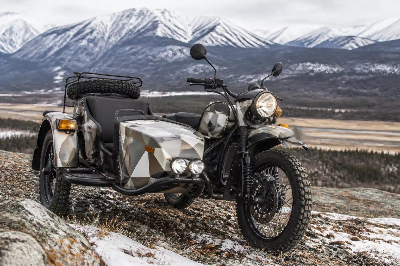 Ural GEO теперь с подвеской Nitron и новым геометрическим камуфляжем — что изменилось в модели