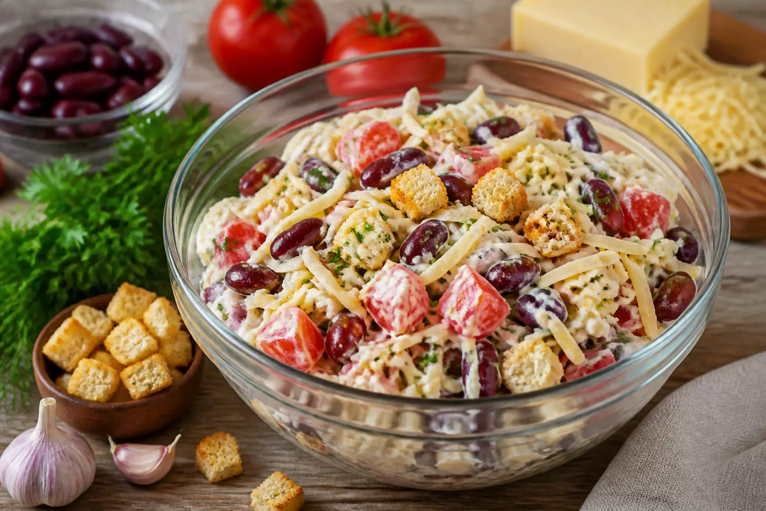 Легкий и вкусный салат за 5 минут: всего три ингредиента и ни капли варки!