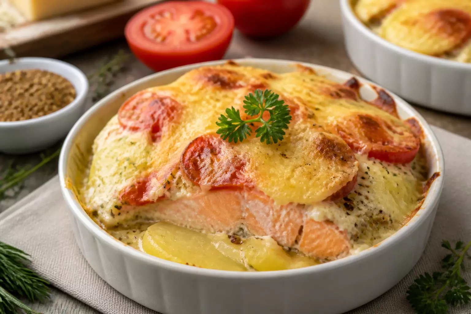 Попробуйте новое вкусное блюдо: горбуша с французской горчицей, которое удивит ваших гостей